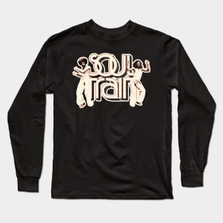 soul train - dancing retro Long Sleeve T-Shirt